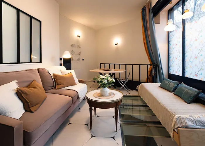 Souplex Design & Spacieux 7 Pers Montmartre דירה