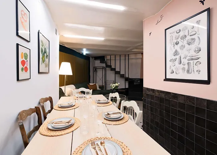 דירה Souplex Design & Spacieux 7 Pers Montmartre פריז